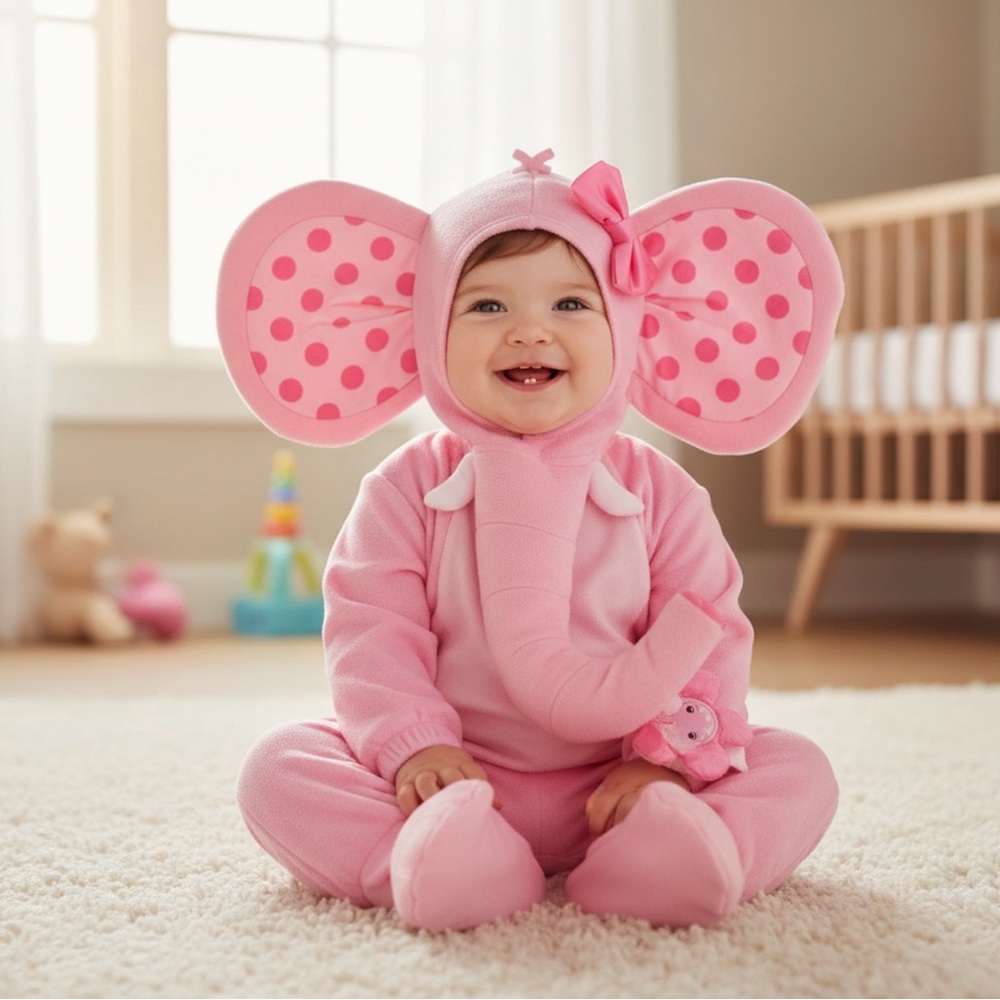 Elephant Sweetie Infant Costume 12-24 Months NEW! - Picture 5 of 9